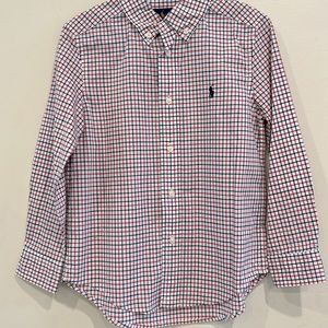 Ralph Lauren Boys Button-Down Shirt Size 5